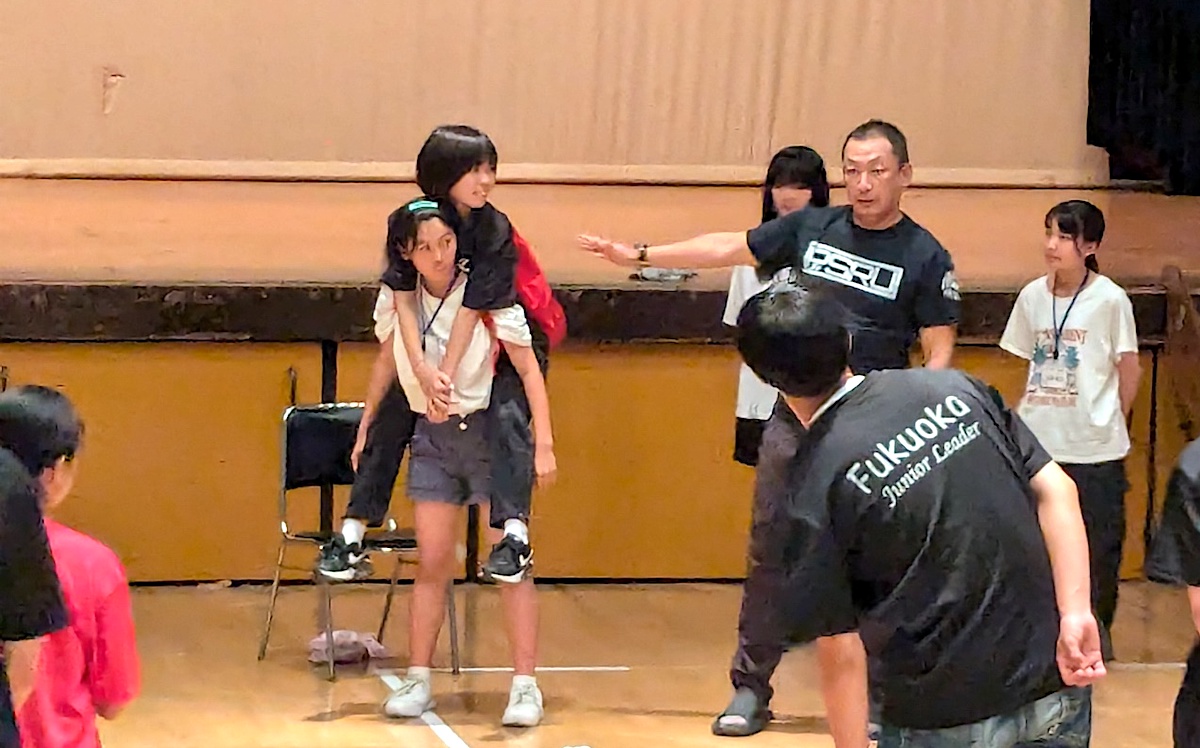 講義(防災について)